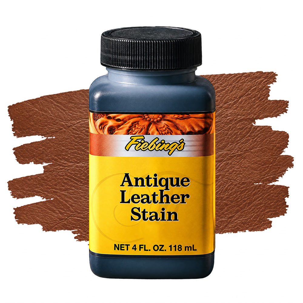 Fiebing's Antique Leather Stain 118 ml - Medium brown