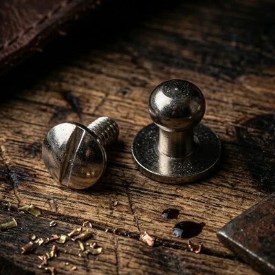 Boutons de col 6 mm - argenté – CraftPoint