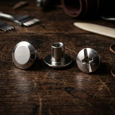 Rivets à vis 10/6 mm - argentés – CraftPoint