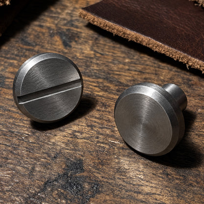 Rivets à vis 10/6 mm - argentés