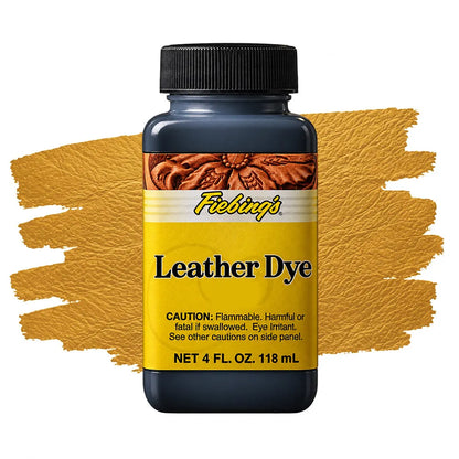 Fiebing's Leather Dye - Żółta farba do skóry - 118 ml – CraftPoint