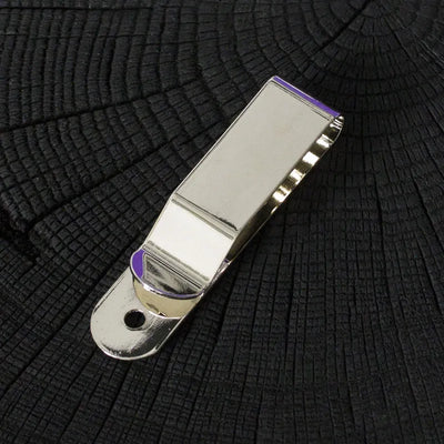 Clip de ceinture - argenté, allongé – CraftPoint