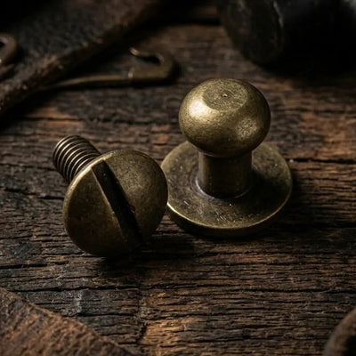 Boutons de col 6 mm - vieil or – CraftPoint