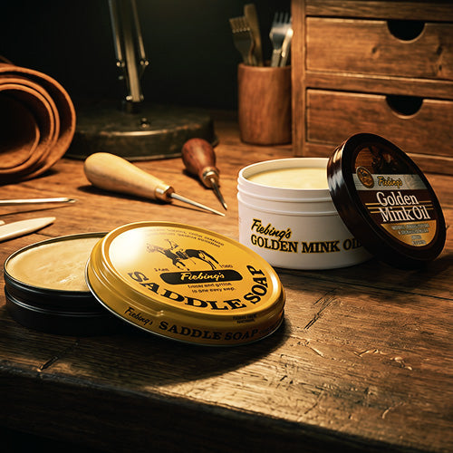 Savon glycériné et baume cuir