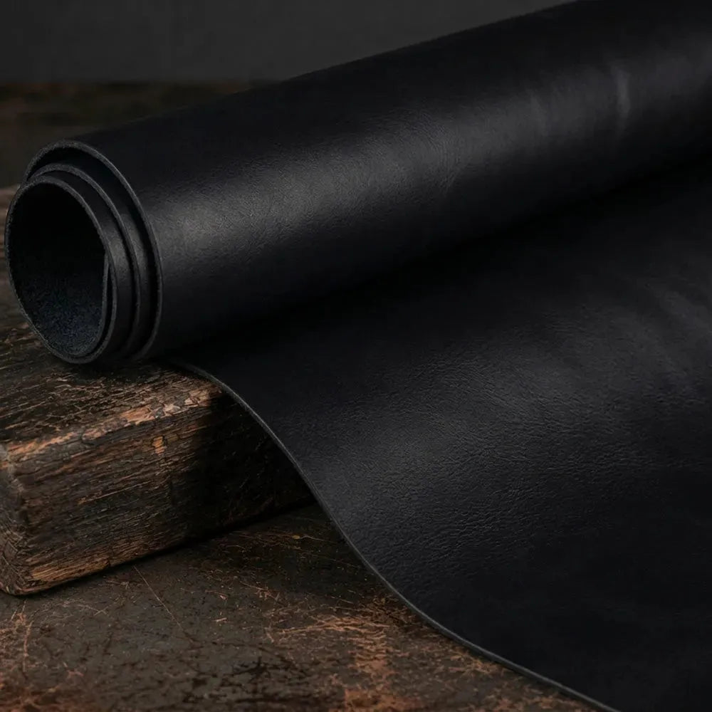 Pas ze skóry naturalnej 2,0-2,5mm, 140cm, 15-80mm - Czarny – CraftPoint
