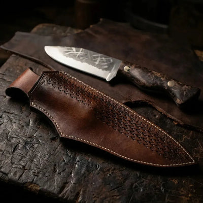 Kit de création pour étui à couteau - Marron – CraftPoint